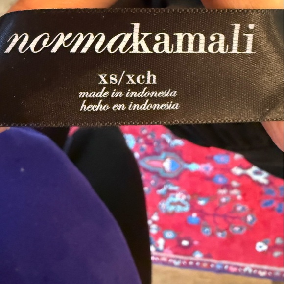 NORMA KAMALI Long Sleeve Modern Side Drape Dress in Pewter size XS - Picture 2 of 9